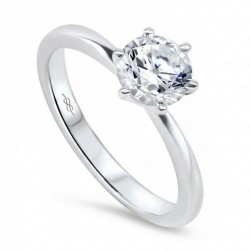 Žiedas ,,Crown'' su 1.00ct...