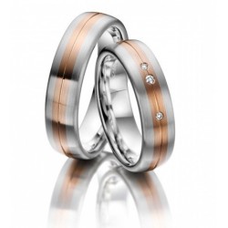 Vestuviniai žiedai „Canberra“