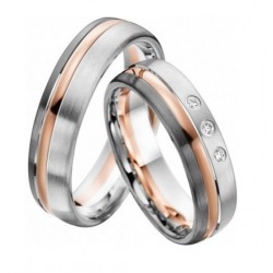 Vestuviniai žiedai „Brasilia“