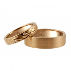 Vestuviniai žiedai „Saturno“