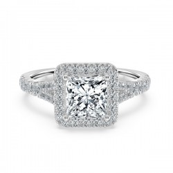 Žiedas „Prima“ su deimantu