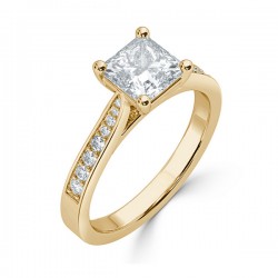 Žiedas „Livie“ su deimantu