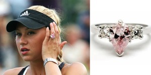 Anillo de compromiso de Anna Kournikova