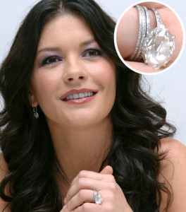 Anillo de compromiso de Catherine Zeta-Jones
