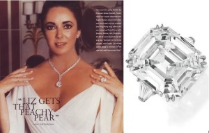 Anillo de compromiso de Elizabeth Taylor